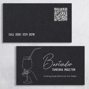 Anpassningsbar QR Premium Bartender