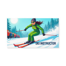 Anpassningsbar QR Ski Instructor