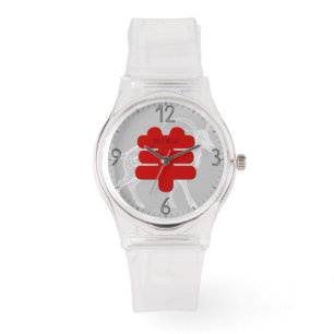 Anpassningsbar R Goat Ideogram Chinese Zodiac Birt Armbandsur