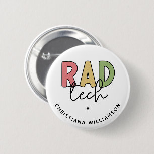 Anpassningsbar Rad Tech Radiologic Technology Radi Knapp