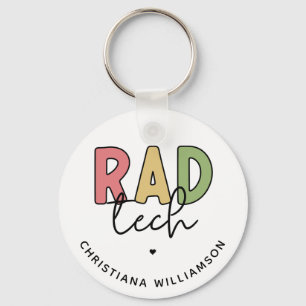 Anpassningsbar Rad Tech Radiologic Technology Radi Nyckelring