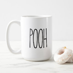 Anpassningsbar RAE DUNN inspirerat POOH-kaffe Mugg