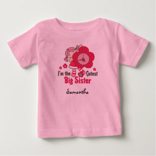 Anpassningsbar Rag Doll Cutest Big Sister T-shirt