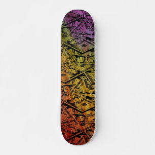 Anpassningsbar Rainbow Money Skateboard
