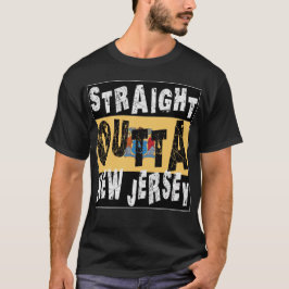 ANPASSNINGSBAR Rak Outta New jersey Memee T Shirt