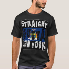 ANPASSNINGSBAR Rak Outta New York-nota Te T Shirt