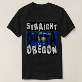 ANPASSNINGSBAR Rak Outta Oregon Memee Tee