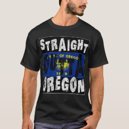 ANPASSNINGSBAR Rak Outta Oregon Memee Tee