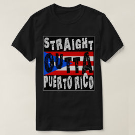 ANPASSNINGSBAR Rak Outta Puerto Rico Meme Tee