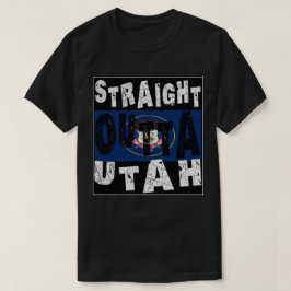 ANPASSNINGSBAR Rak Outta Utah-nota Tee