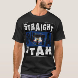 ANPASSNINGSBAR Rak Outta Utah-nota Tee