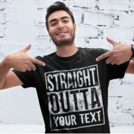 Anpassningsbar Rak textutmatning Lägg till Vintage Tröja