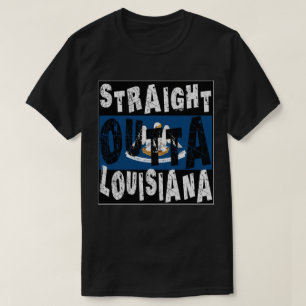 ANPASSNINGSBAR Rakare Outta Louisiana-PM Te T Shirt
