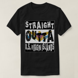 ANPASSNINGSBAR Rakare Utrikes Jungfruöarna T Shirt