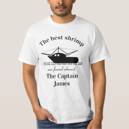 Anpassningsbar räkmans t shirt