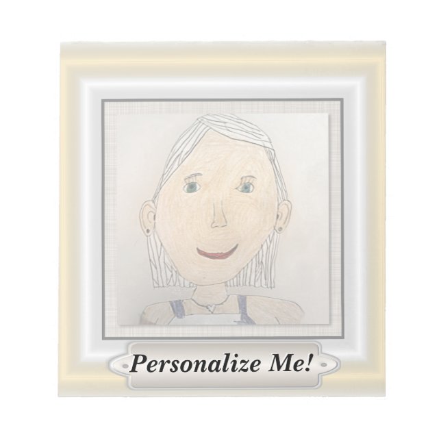 Anpassningsbar Ram för att lägga till bilder eller Anteckningsblock (Framsida)