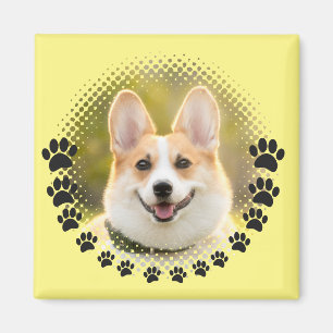 Anpassningsbar Ram Hund Porträtt Magnet