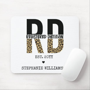 Anpassningsbar RD Registrerad Dietitian Cheetah Pr Musmatta