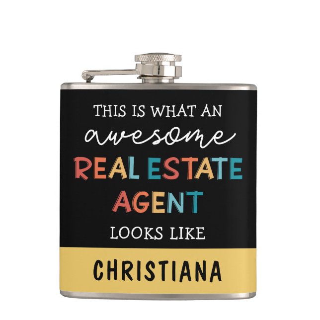 Anpassningsbar Real Gods Agent Funny Fantastisk Re Fickplunta (Framsidan)