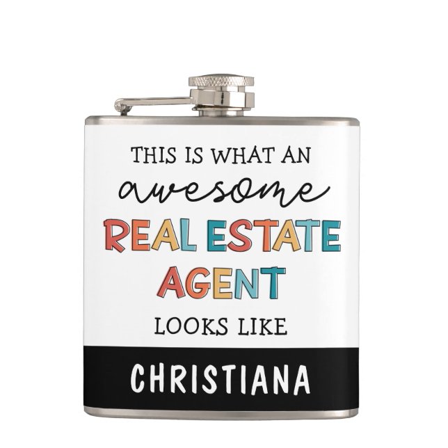 Anpassningsbar Real Gods Agent Funny Fantastisk Re Fickplunta (Framsidan)