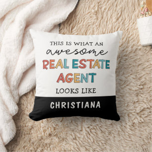 Anpassningsbar Real Gods Agent Funny Fantastisk Re Kudde