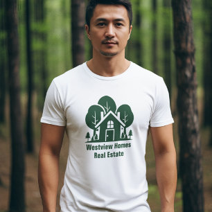 Anpassningsbar Real Gods Company Grönt Forest Hous T Shirt