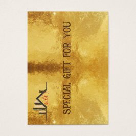 Anpassningsbar Real Gods Small Business Gift Certi Visitkort