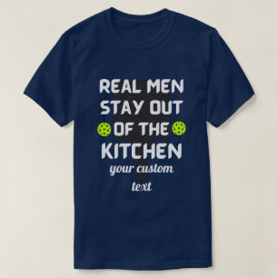 anpassningsbar Real Manar håll dig borta från köke T Shirt