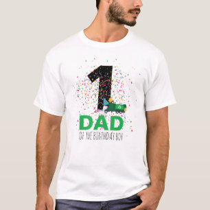 Anpassningsbar Recycling Sopor Lastbil Födelsedags T Shirt