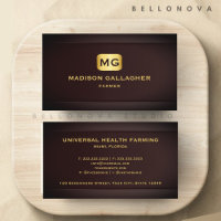 Anpassningsbar Red Maroon Guld Agriculture Profess