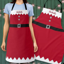 Anpassningsbar Red & Silver Glitter Workshop Elf-j