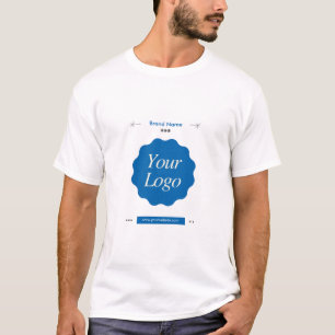 Anpassningsbar Reklamföretag - Logotyp för varumär T Shirt
