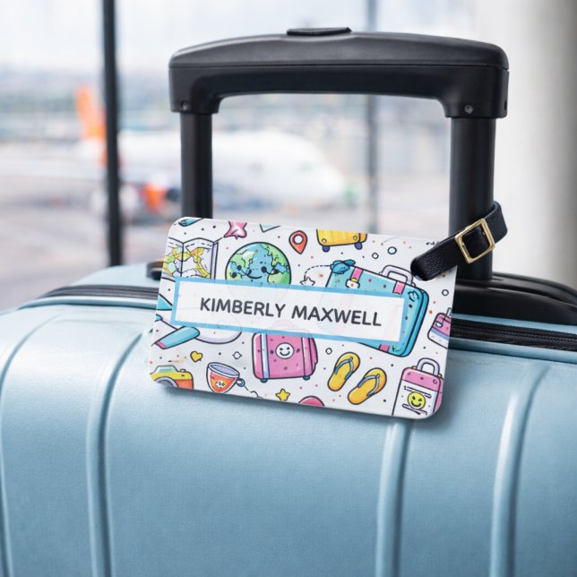 Anpassningsbar Resesignad Bagagetagg Rolig Design Bagagebricka (Skapare uppladdad)
