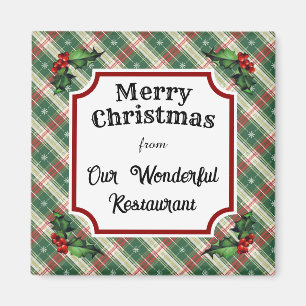 Anpassningsbar Restaurang - julklapp Magnet