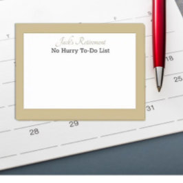 Anpassningsbar Retieres humoristiska inlägg Post-it Block