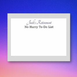 Anpassningsbar Retieres humoristiska inlägg Post-it Block