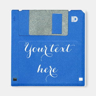 Anpassningsbar Retro Computer-diskett 3.5 Magnet
