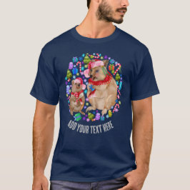 Anpassningsbar Retro jul Quokka T Shirt