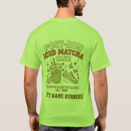 Anpassningsbar Retro T-Shirt för Iced Matcha Club