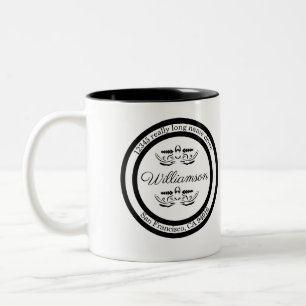 Anpassningsbar Returadress Kaffe koppar