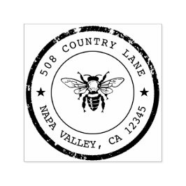 Anpassningsbar Returadress Self-inking Frimärke,Be Självfärgande Stämpel