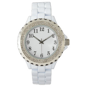 Anpassningsbar Rhinestone Watch for Women Armbandsur