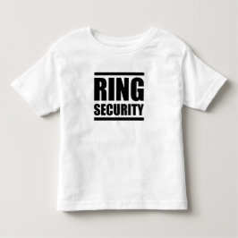 Anpassningsbar - Ring Security småbarn shirt T