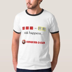 Anpassningsbar riskerar händer… t-shirt