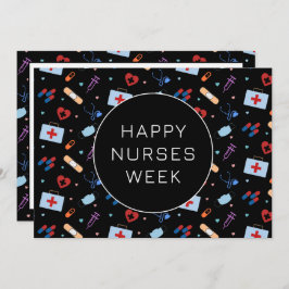 Anpassningsbar RN Nurses Week | Doktor Medical Mön Tack Kort