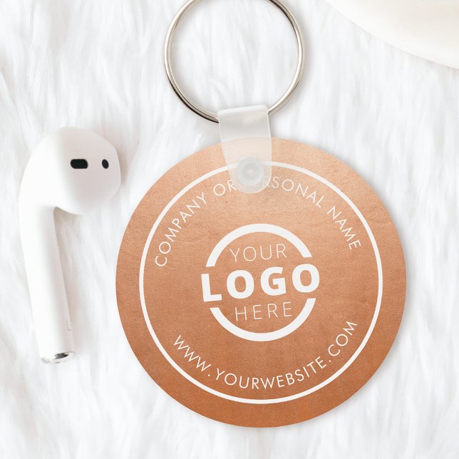 Anpassningsbar Ro Guld, Logotyp för säljfrämjande  Nyckelring (Skapare uppladdad)