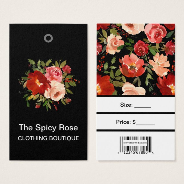 Anpassningsbar Ro med Prisa Märkre enligt Pub-kode Visitkort (Framsida & baksida)