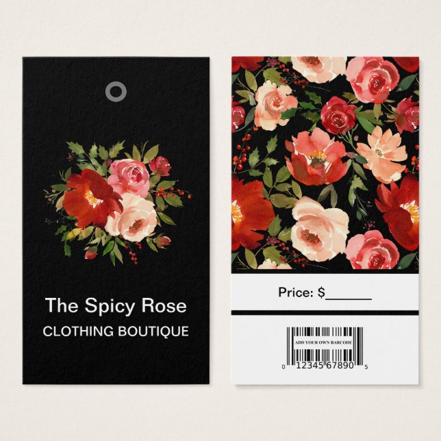 Anpassningsbar Ro med Prisa Märkre enligt Pub-kode Visitkort (Framsida & baksida)