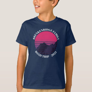 Anpassningsbar Road Resa Retro Family Reunion T Shirt