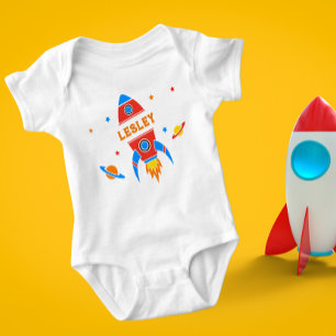 Anpassningsbar Rocket Baby Bodydress T Shirt